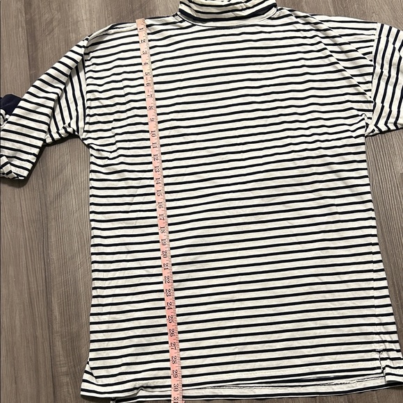 Striped Turtleneck Sweater for Men - Picture 3 of 13